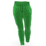 Men's Luxury TD Monogram Embossed Sports Jacket & Sweatpants | Green Velvet